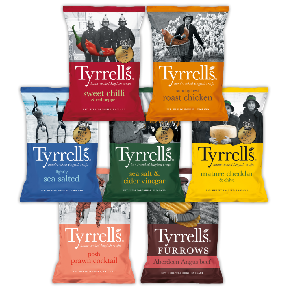 「Tyrrells（ティレル）」のポテトチップスをまとめて紹介〈イギリス製自然派〉 - ポテトチップス王国